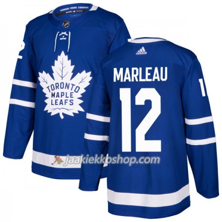 Miehille NHL Toronto Maple Leafs Pelipaita Patrick Marleau 12 Adidas 2017-2018 Sininen Authentic
